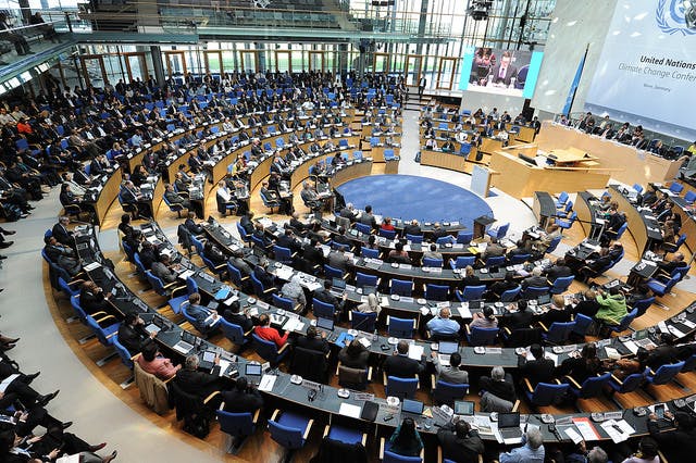 plenary view at bonn, 2014