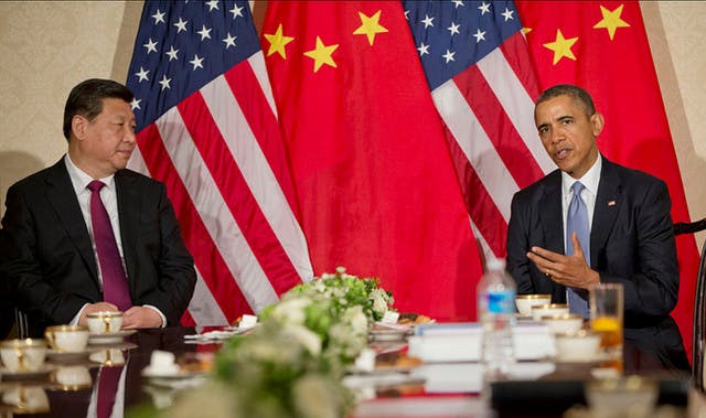 Obama and Xi Jin Ping