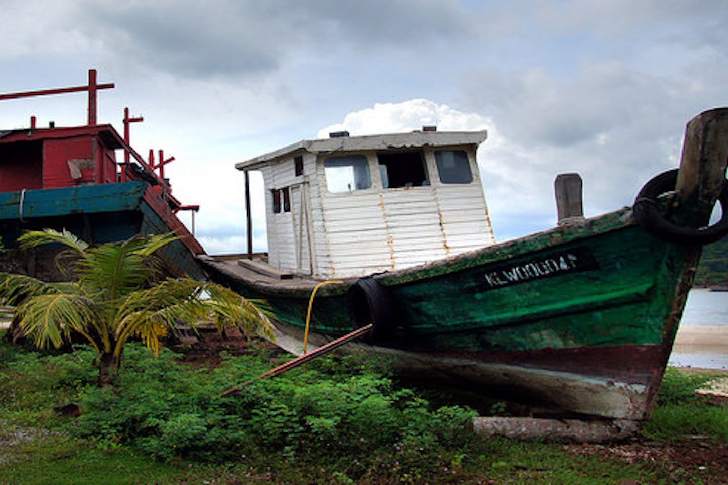Malaysian fishing boat