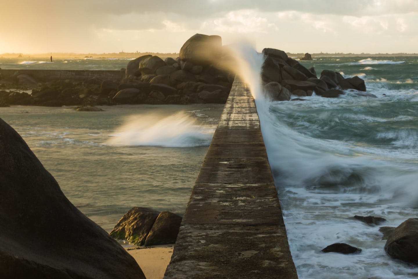 sea wall