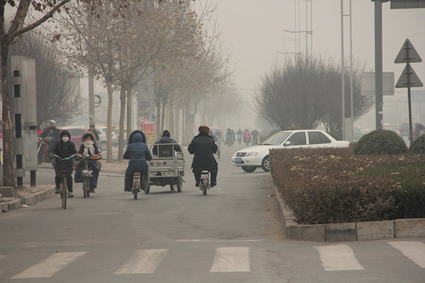 pollution in China due to coal