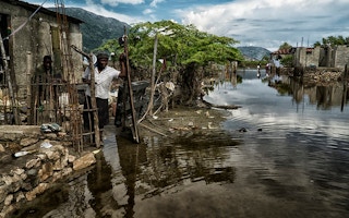 Flood in haiti