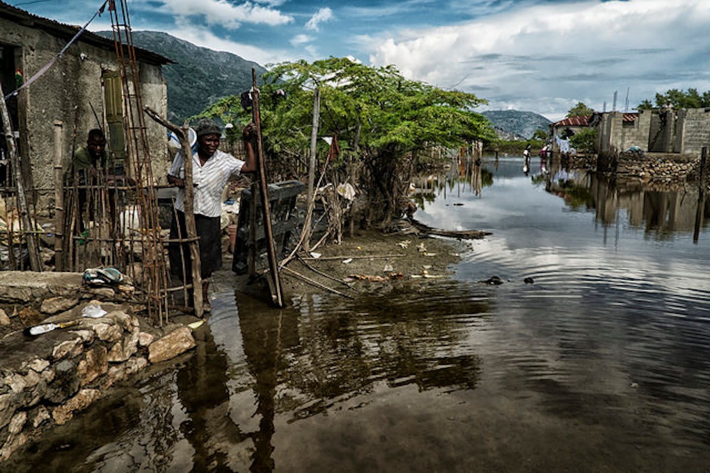 Flood in haiti