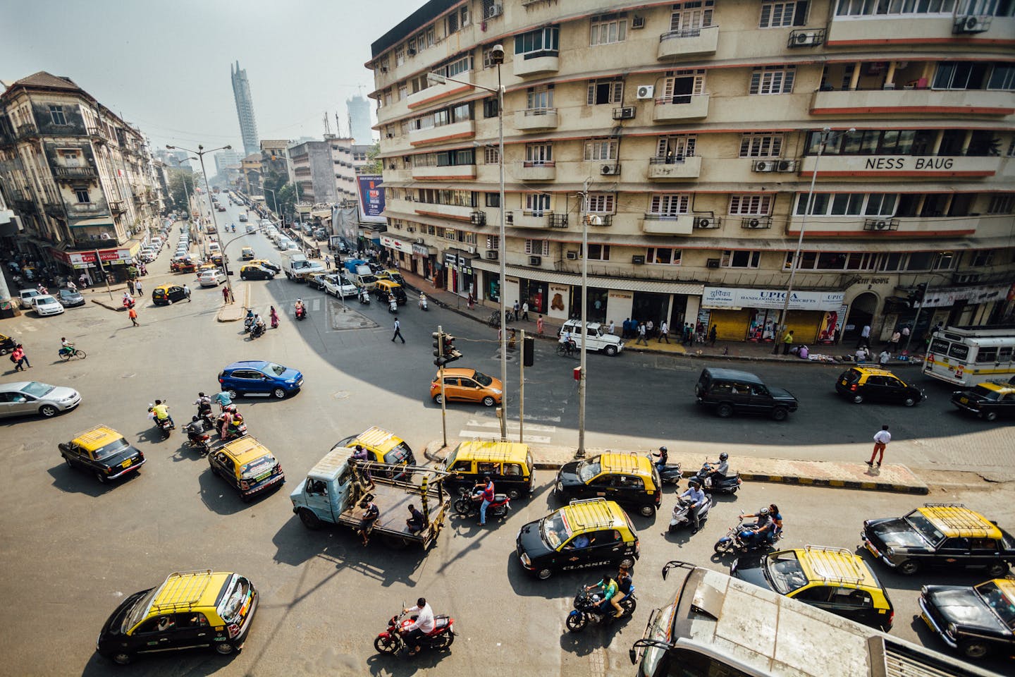 Traffic in Mumbai