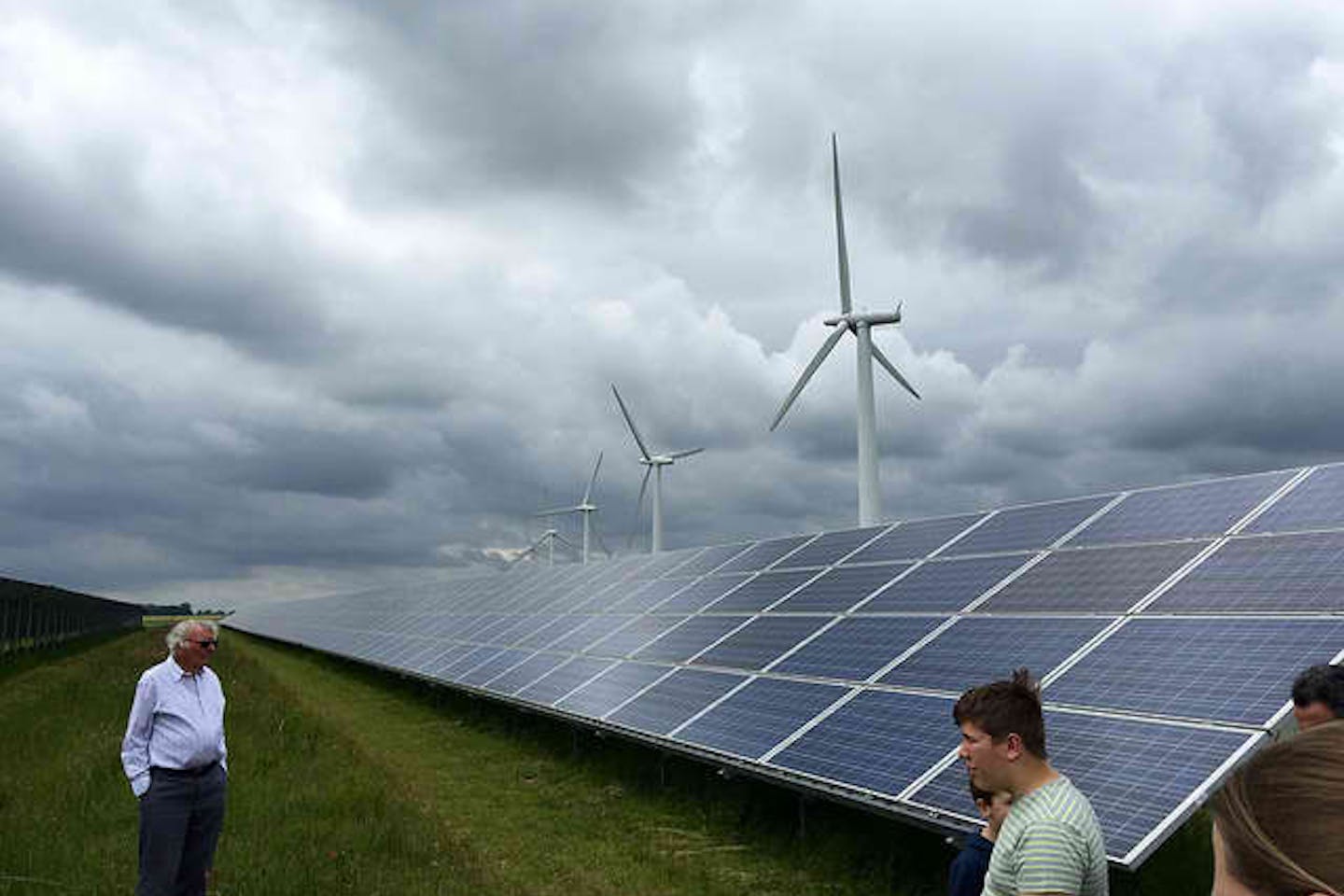 westmill wind and solar farm