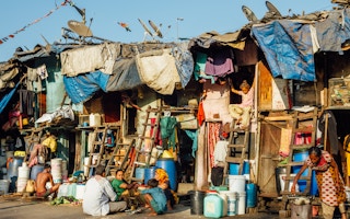 slum in kolkata india