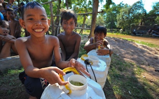 children in Cambodia
