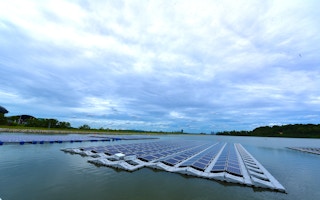floating solar pv testbed in singapore