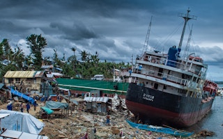 Tacloban after Typhoon Haiyan in 2014