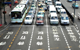 Traffic in China