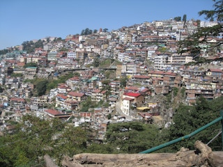 Shimla in Northern India