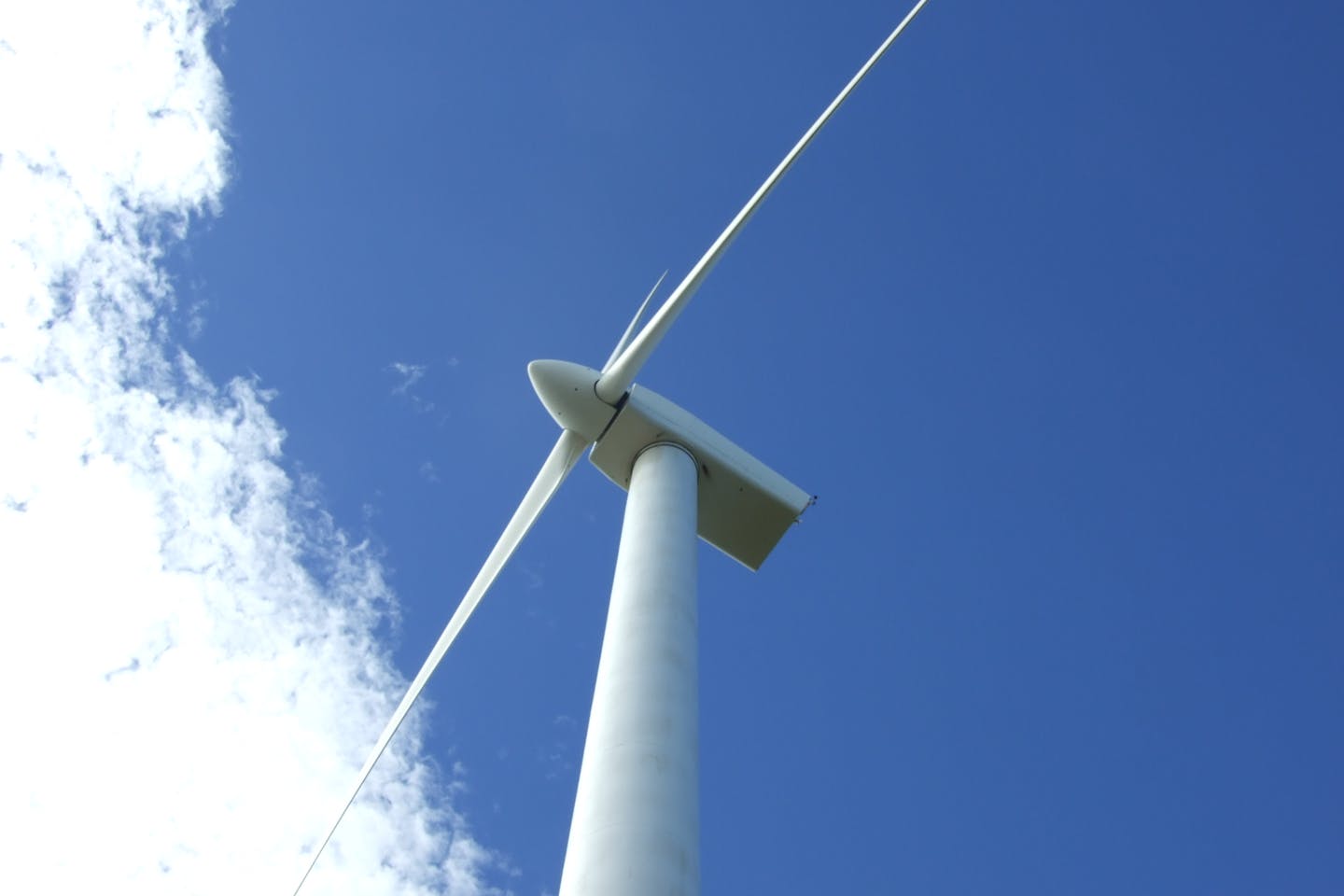Wind turbine in Ten Mile Lagoon Wind Farm Esperance Western Australia