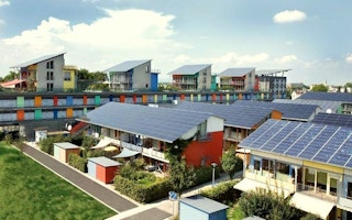 Solar rooftops in Freiburg, Germany
