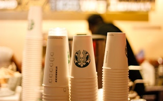starbucks disposable cups