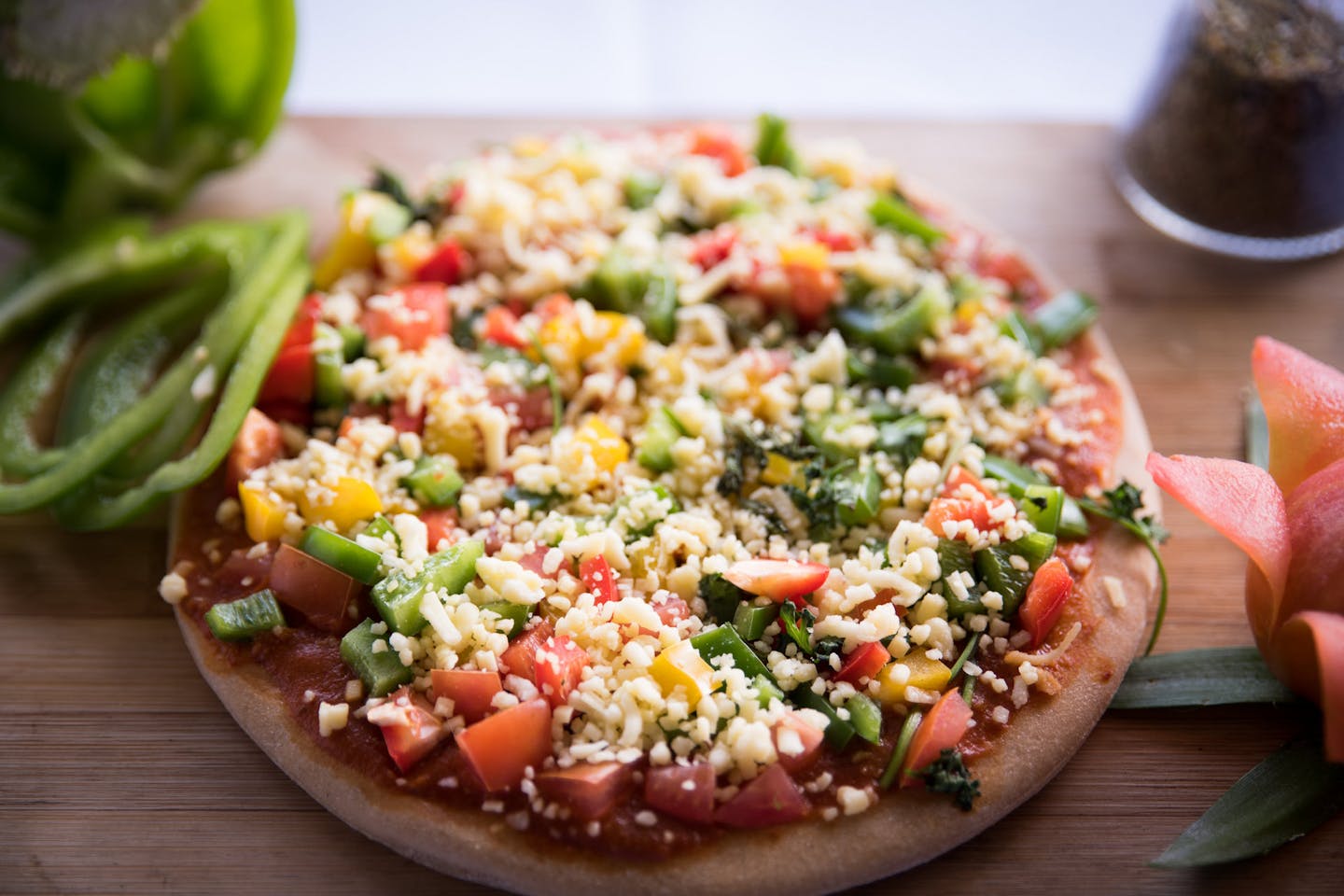 Vegetarian pizza