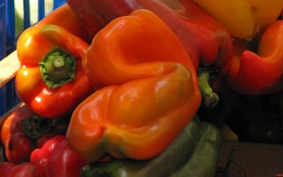 Misshapen bell peppers