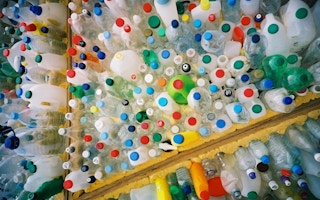 Plastic bottles galore