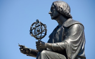 Nicolaus Copernicus in bronze