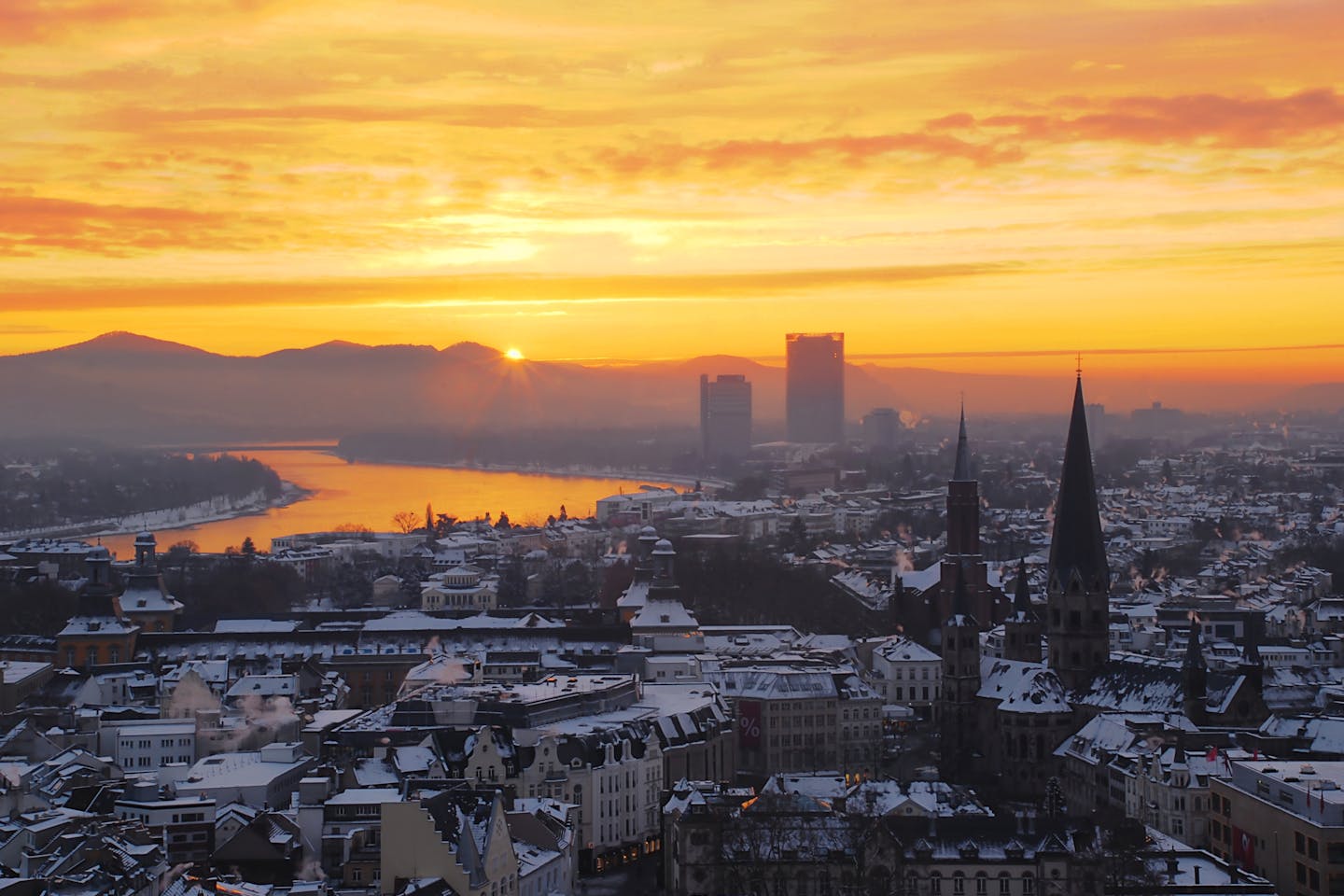 Bonn at dawn