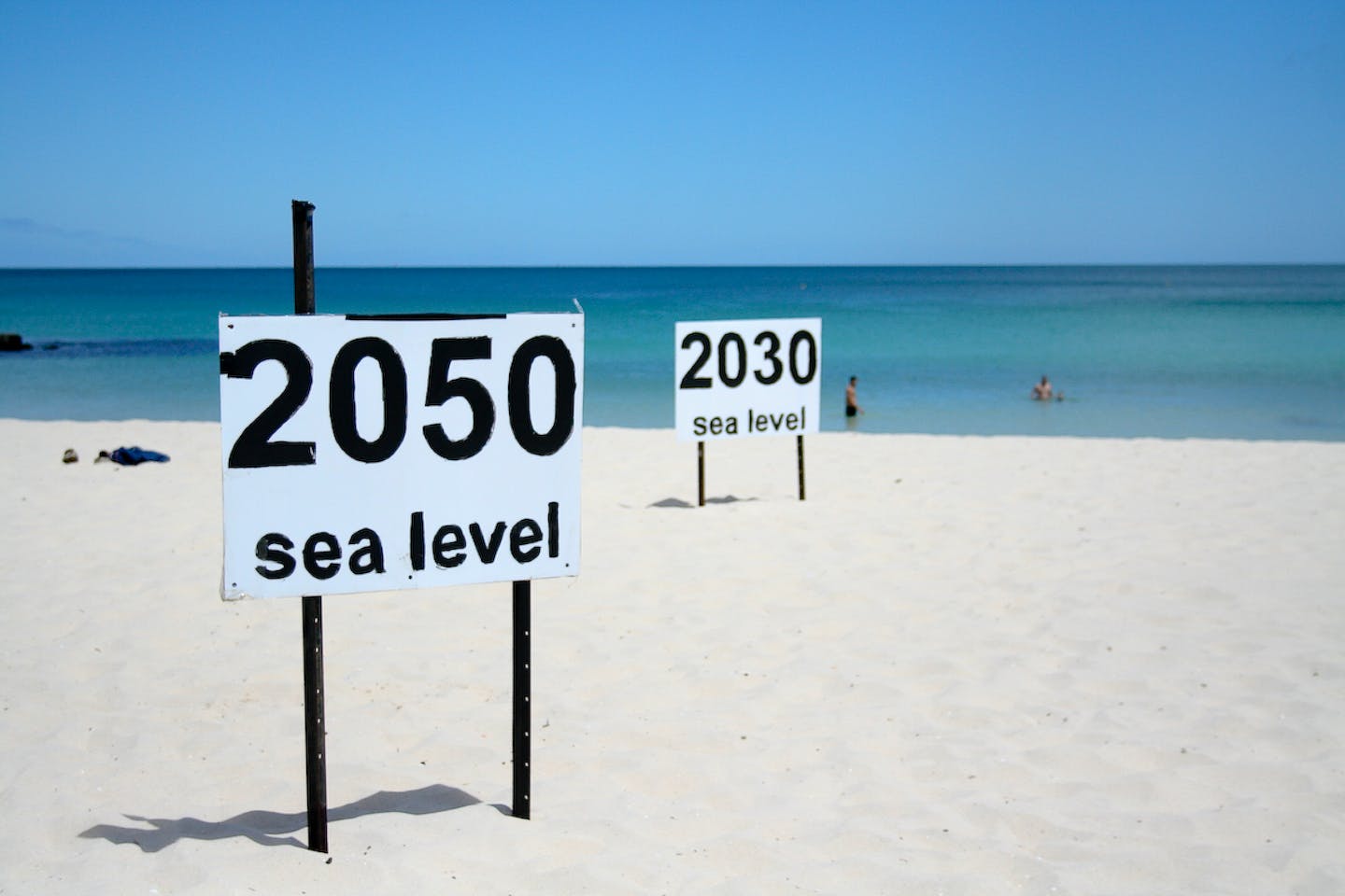 Rising sea levels are rising