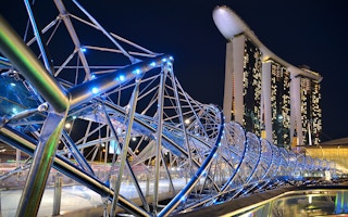 Helix bridge, Singapore