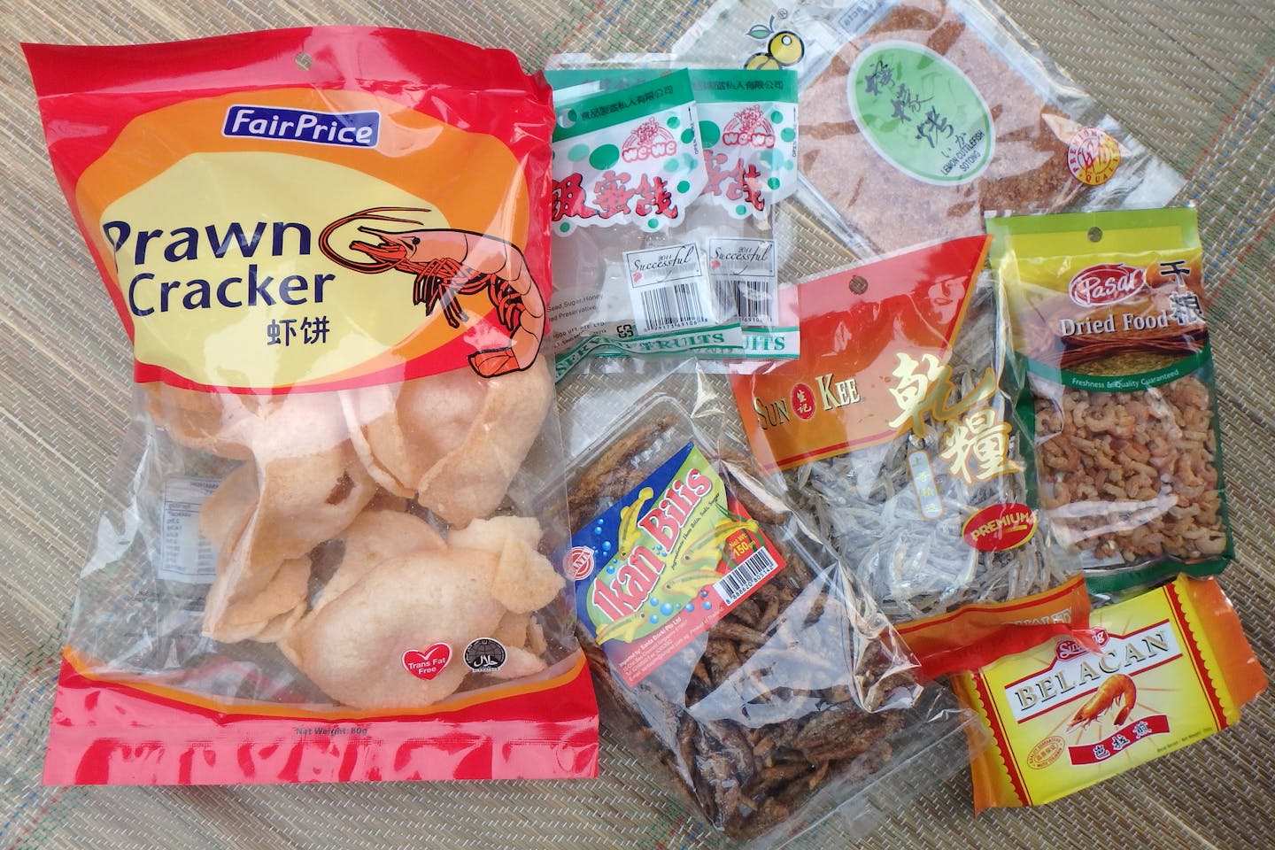 Yummy things wrapped in plastic found in supermarkets in Singapore