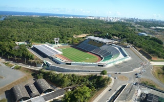 Estádio de Pituacu in the Brazilian city of Salvador de Bahia