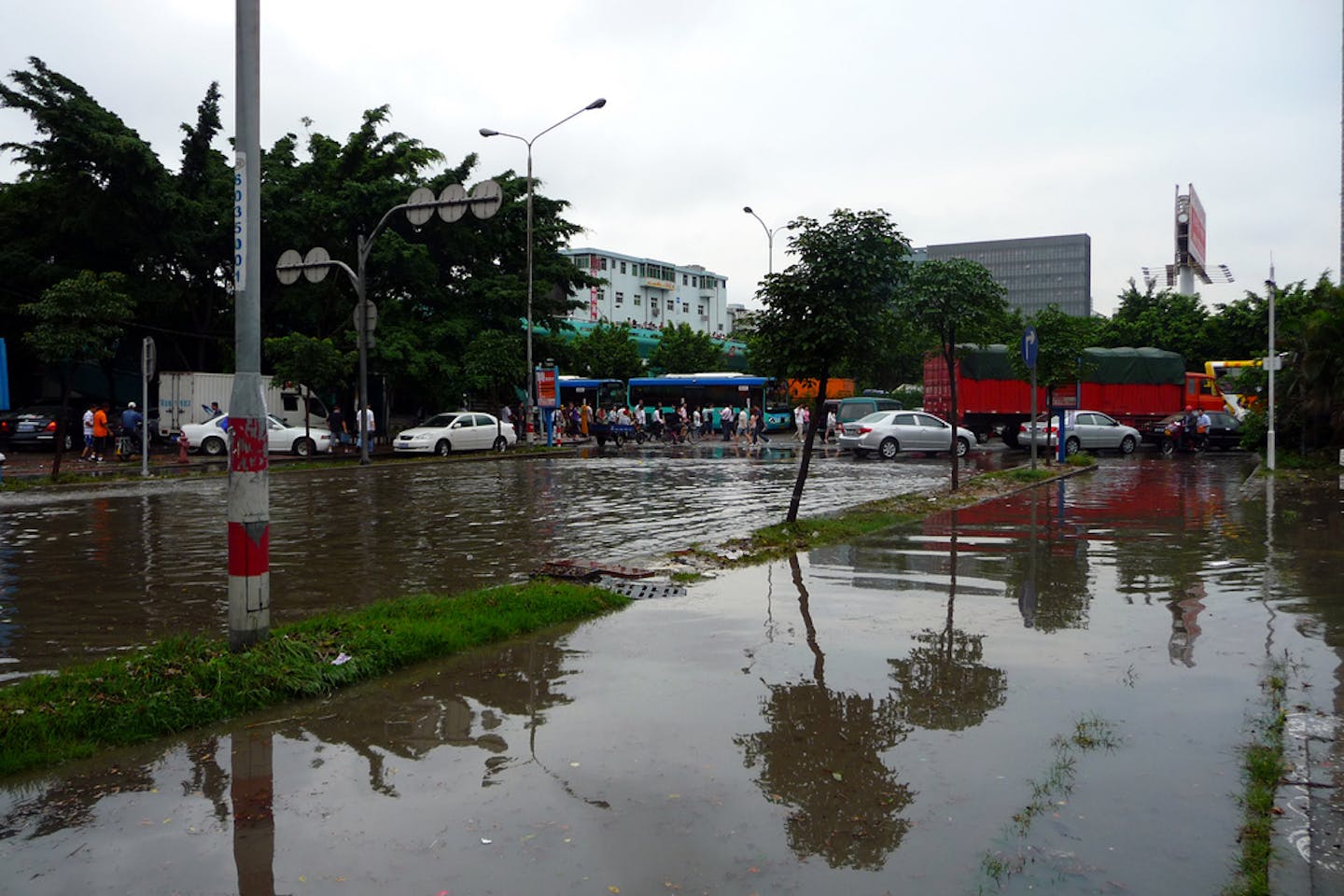 flooding in shenzhen, china