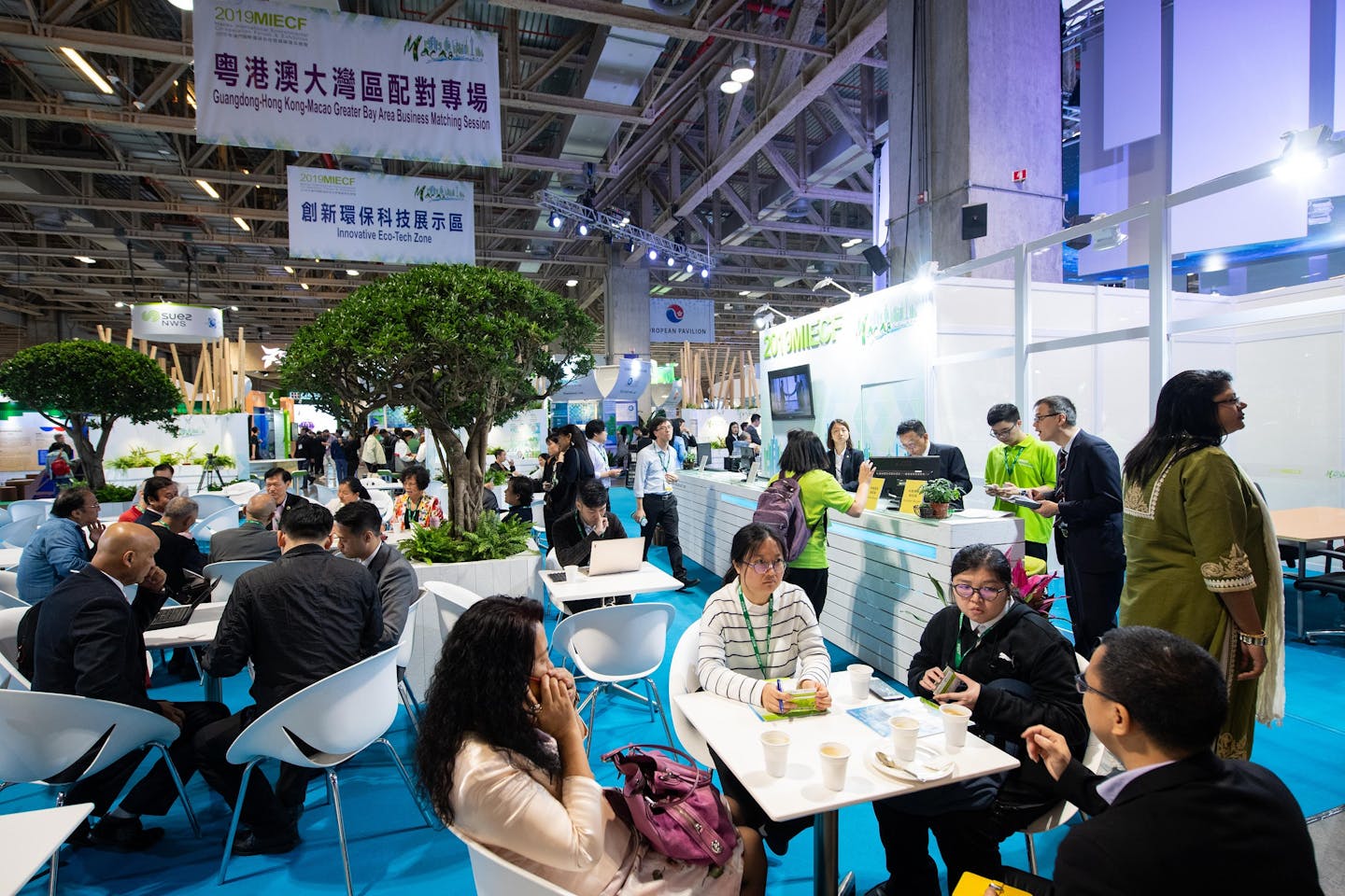 2019MIECF Green Showcase showfloor