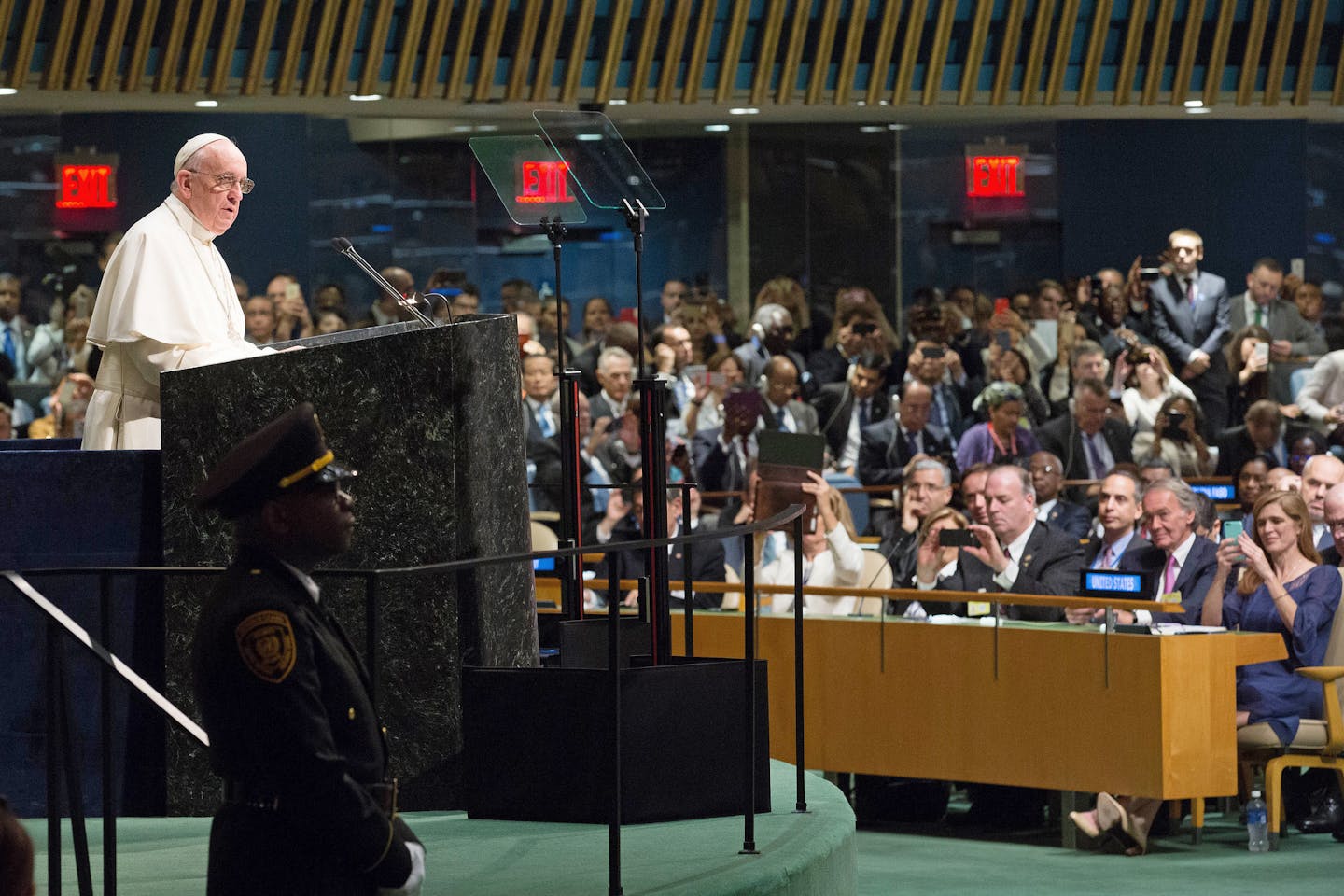 pope addresses UN SDGs summit