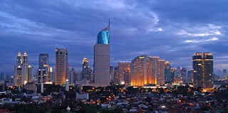 Jakarta skyline flickr