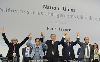 happy faces at COP21