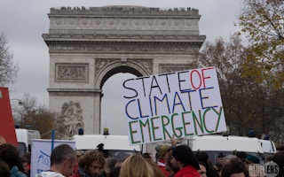 COP21 protest