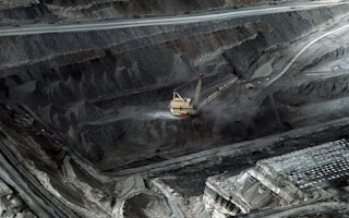 Hunter Valley open pit coal mine