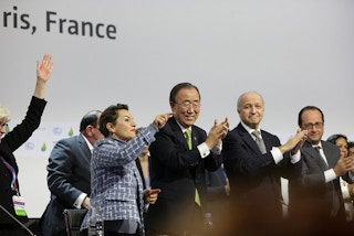 COP21 celebration