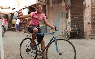 biking in Marrakesh