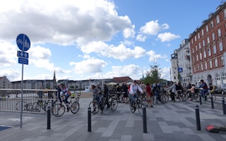 Copenhagen a model cycling city
