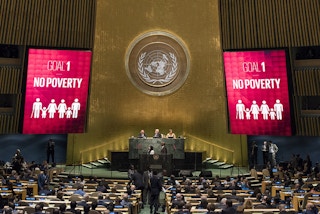UN SDGs at UNGA