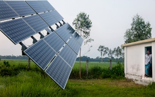 Solar power irrigation in Bangladesh