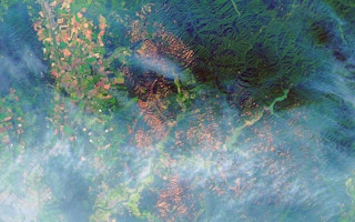 satellite image hokkaido japan