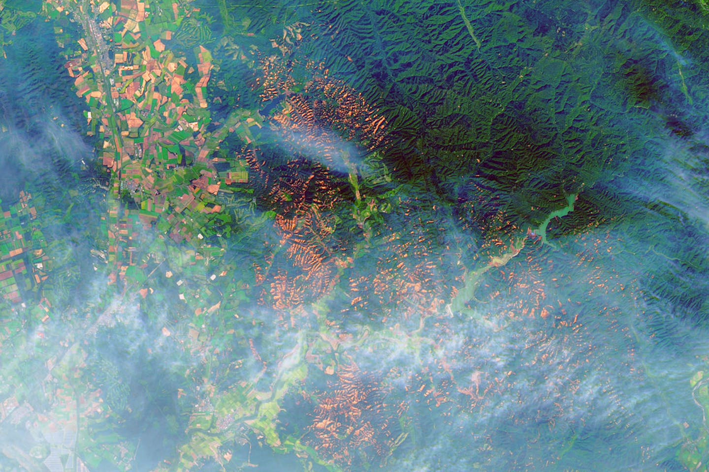 satellite image hokkaido japan
