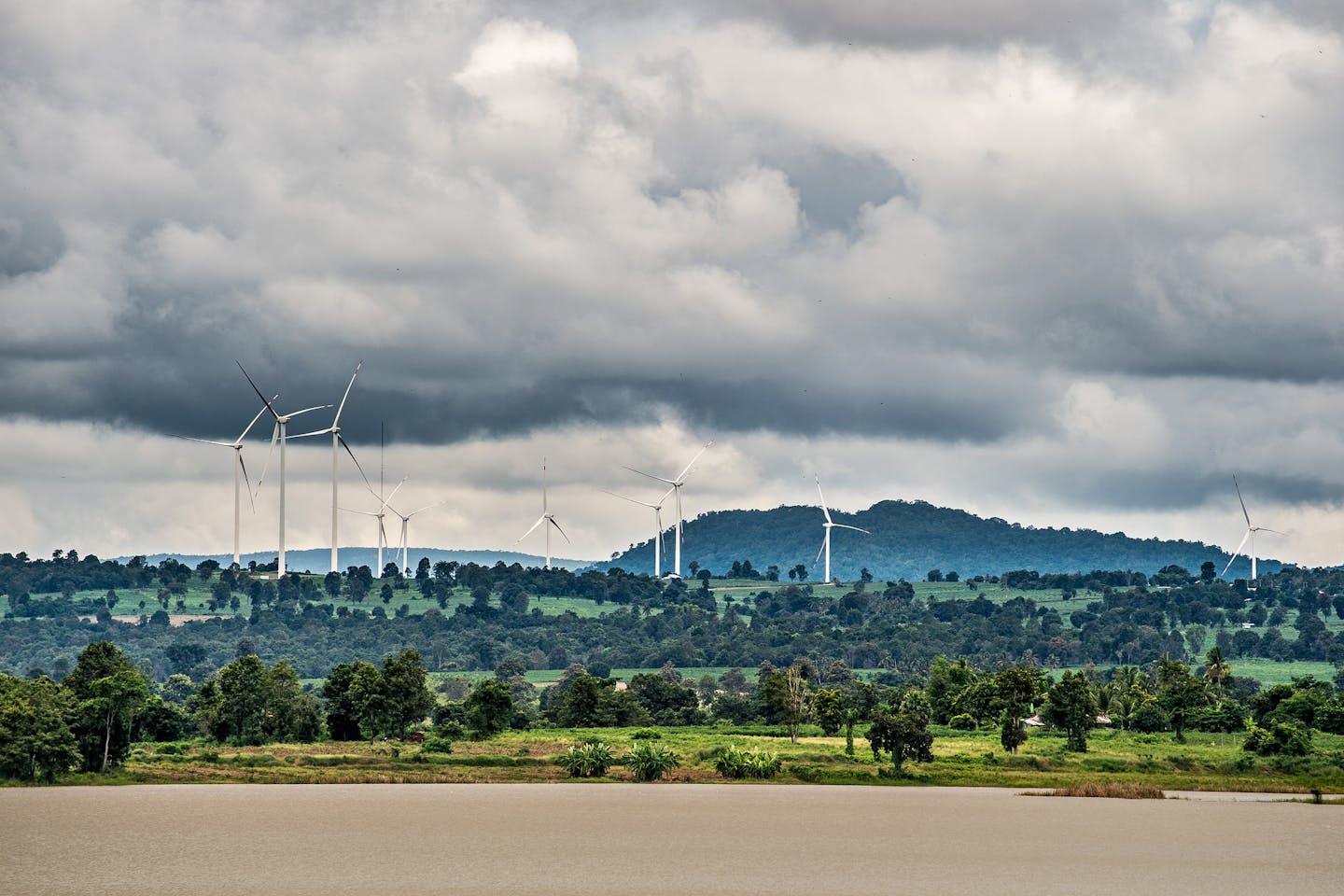 chaiyaphum wind farm thailand