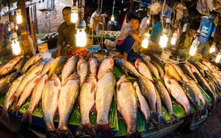 fish market in Bangladesh