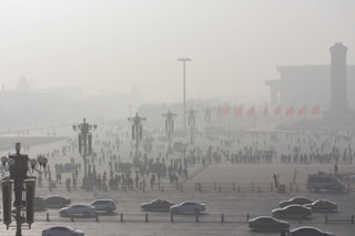 New Year's Day 2017 smog in Beijing