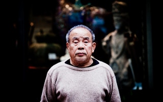 aged man in HK
