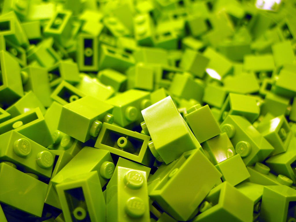 sustainable lego bricks