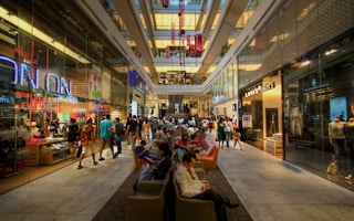Shopping mall in Singapore