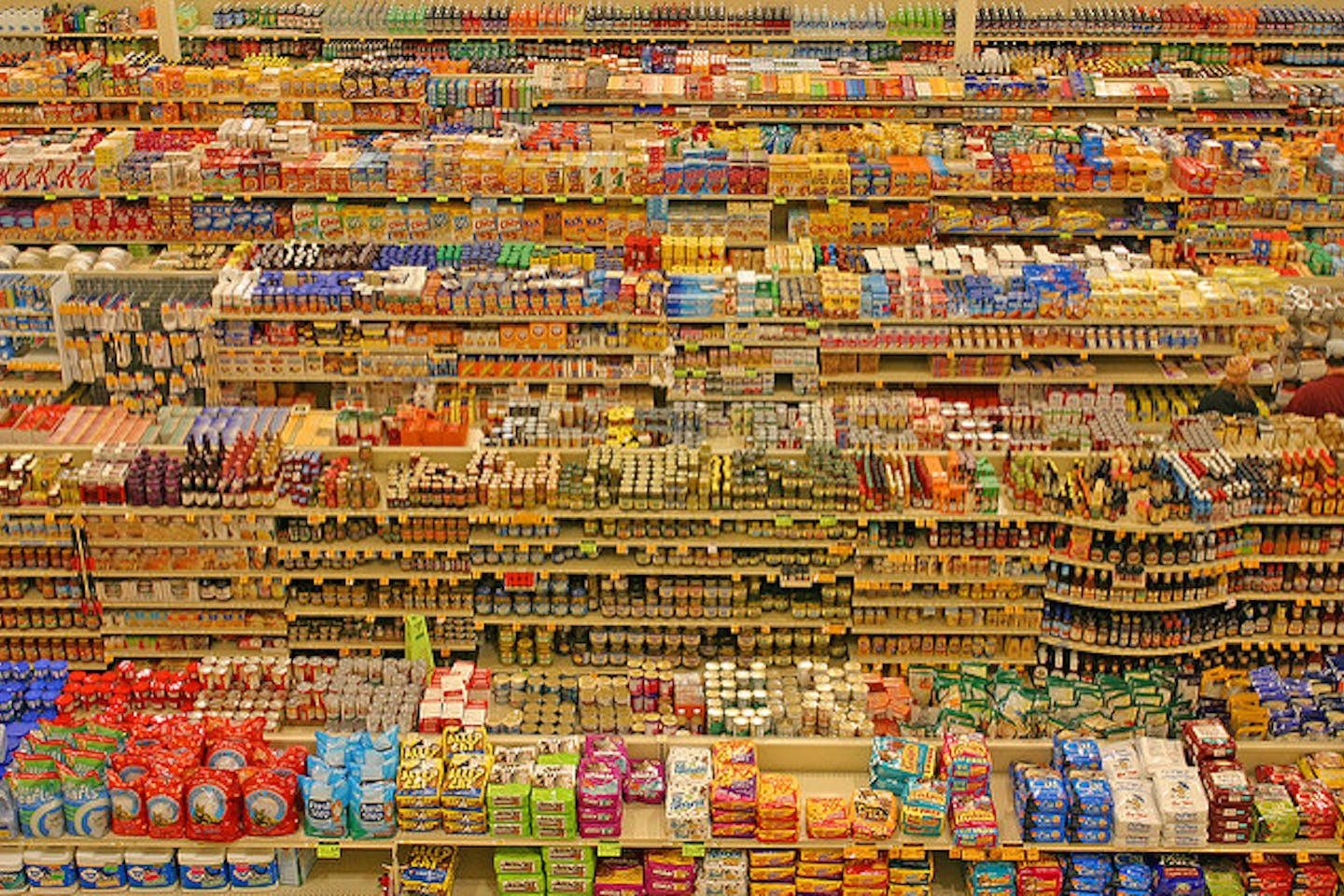 Supermarket palm oil