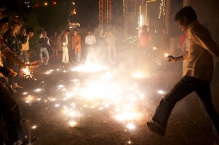 diwali india firecrackers