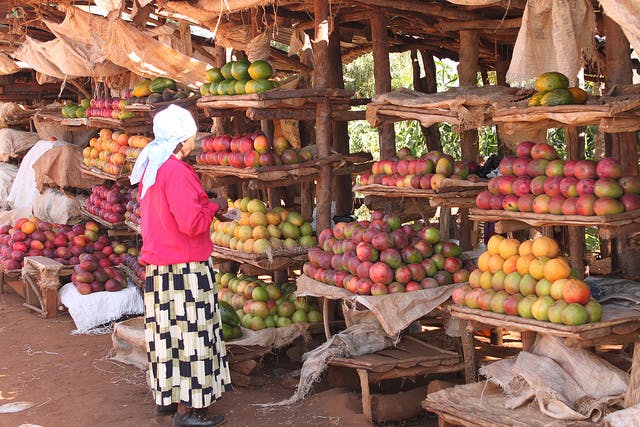 kenya mango stall